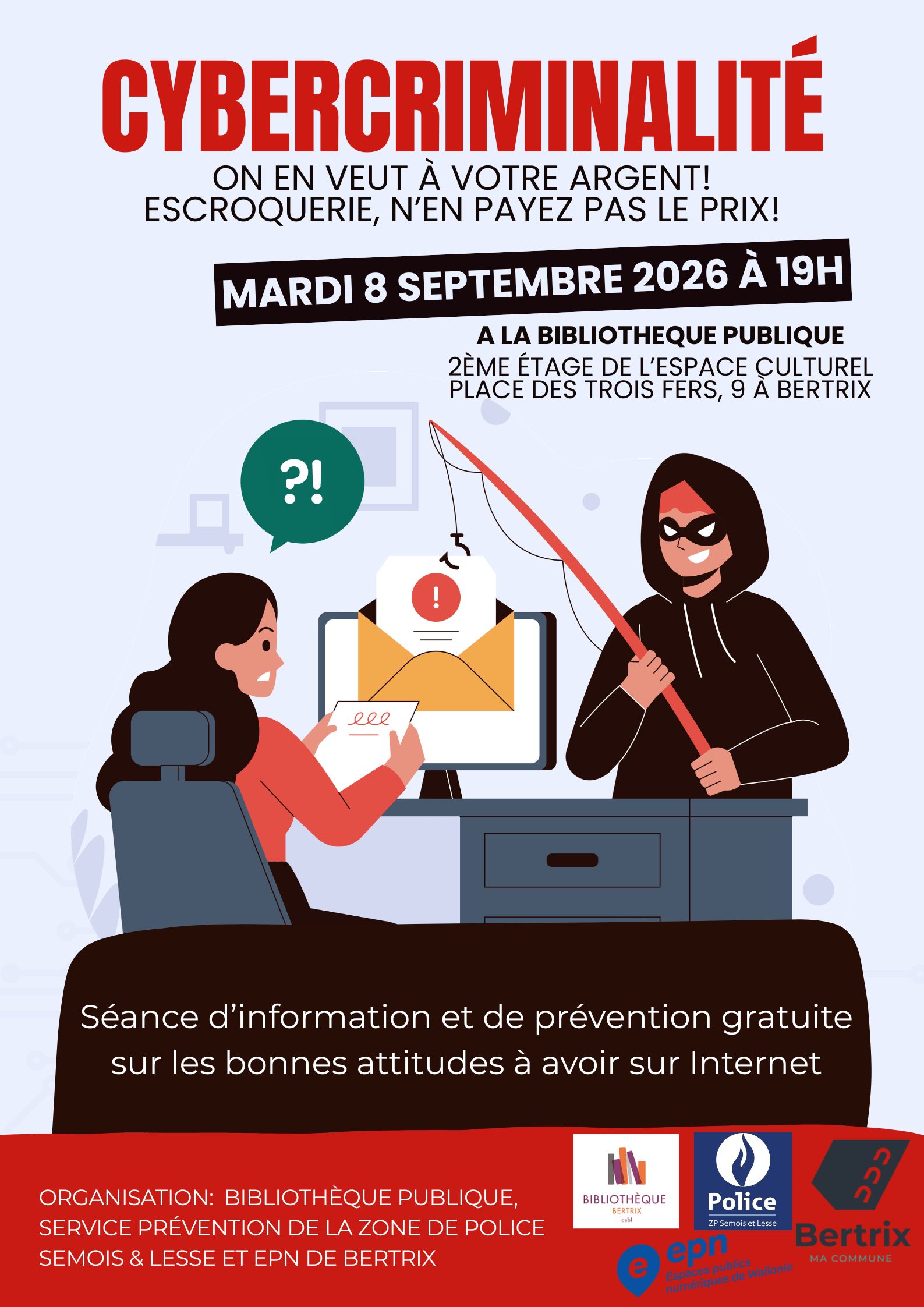 Soirée d’information : Cybercriminalité